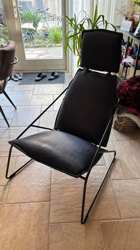 Stoel, Ophalen, Gebruikt, Zwart, Eén