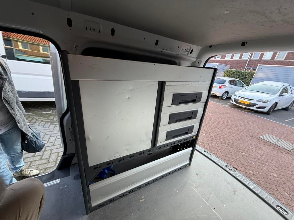 professionele Bott bedrijfswageninrichting uit vw caddy, Ophalen, Gebruikt