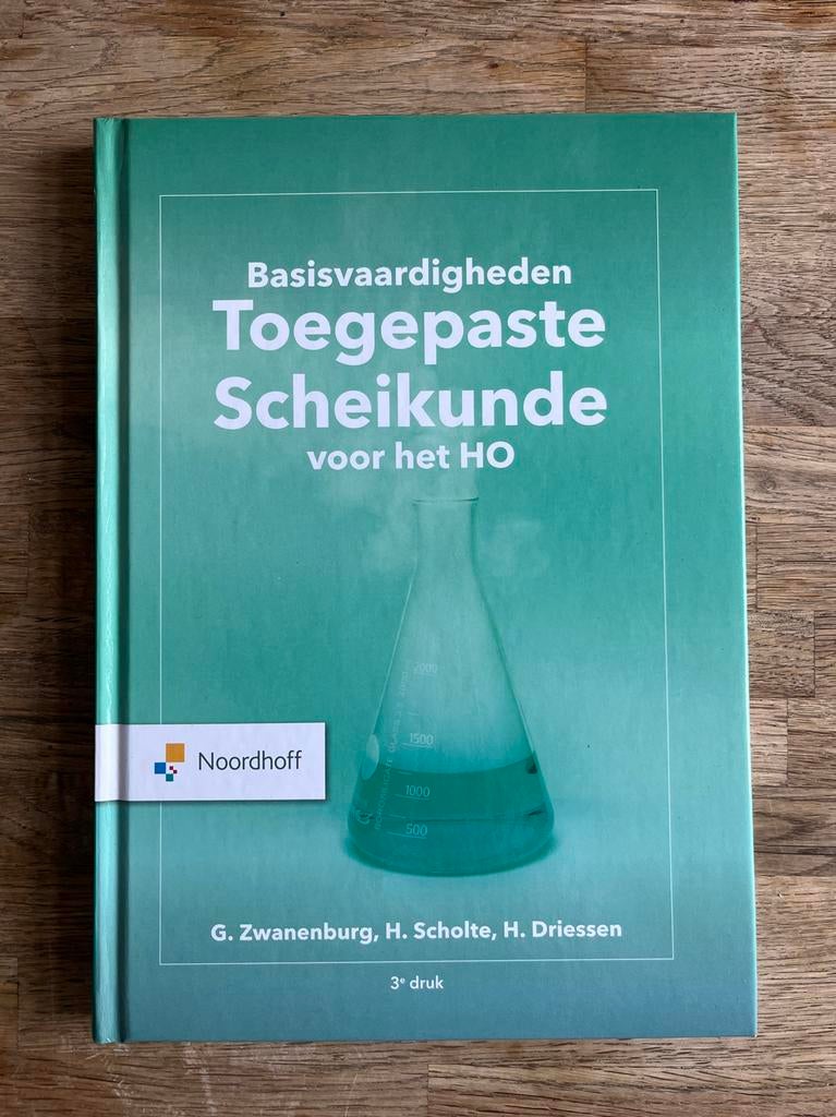 Toegepaste Scheikunde - Basisvaardigheden, Boeken, Ophalen of Verzenden, Beta, Nieuw, HBO