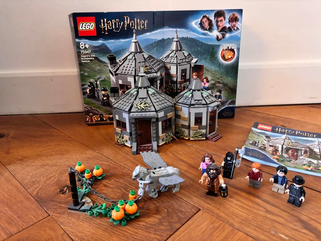 Lego Harry Potter 75947 Hagrid's Hut: Buckbeak's Rescue, Lego, Harry Potter, Ophalen of Verzenden, Zo goed als nieuw