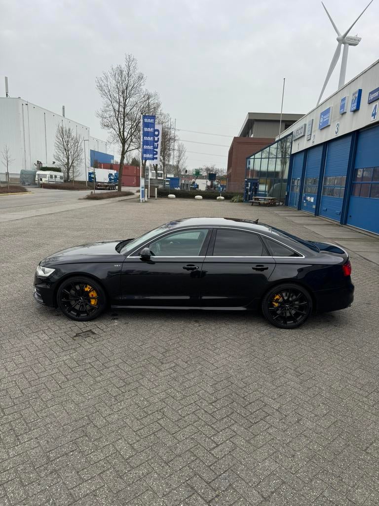 Audi S6 V8 4.0TFSI ABT | Carbon | Sterrenhemel | nette staat, Auto's, Audi, Automaat, Euro 5, Zwart, Leder