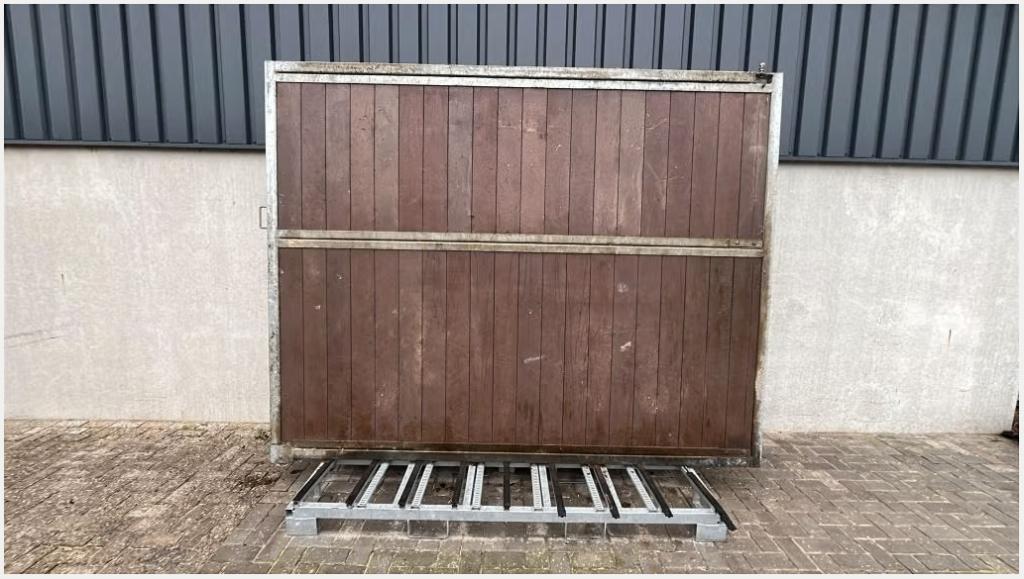 Tussenwand | 2890 x 2270 mm. | Gebruikt, Weidegang, 4 paarden of pony's of meer