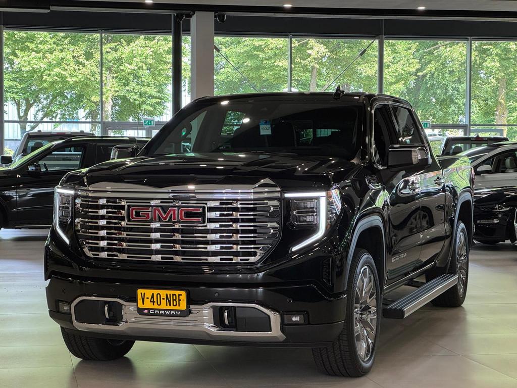 GMC Sierra 6.2 V8 DENALI (bj 2024), Automaat, Gebruikt, 426 pk, Zwart