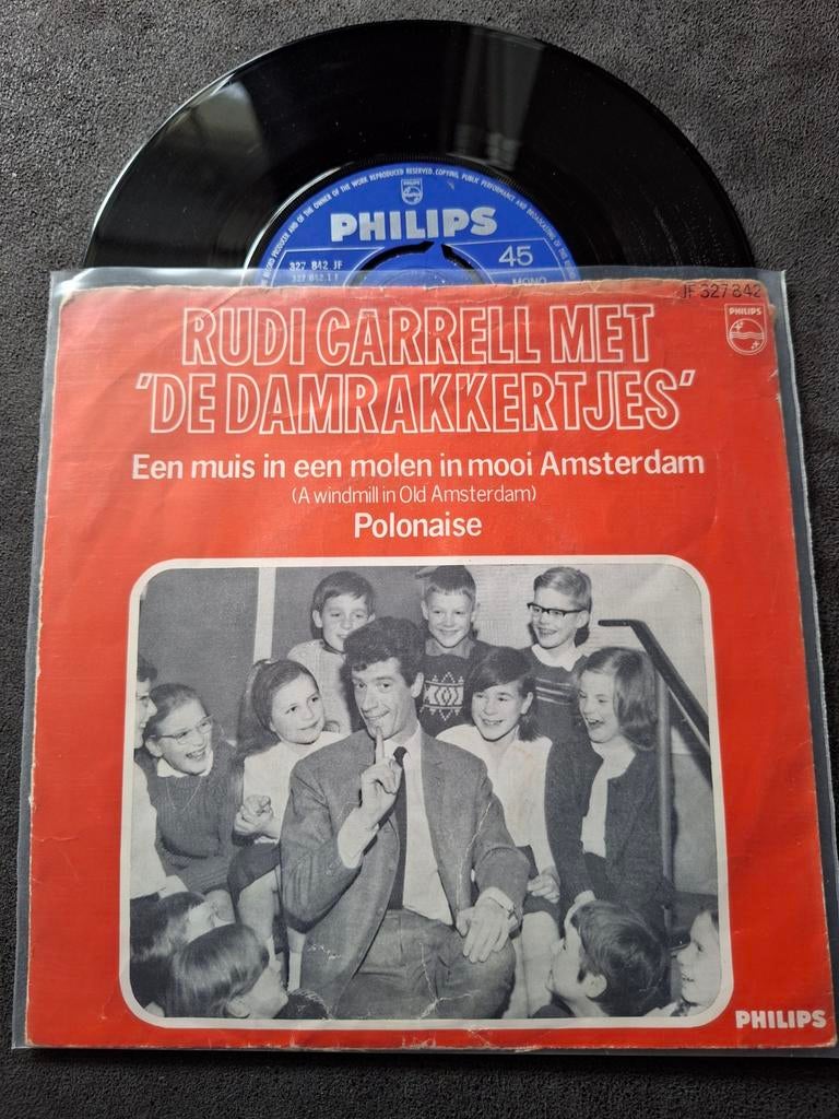 Rudi Carrell - Een Muis In Een Molen In Mooi Amsterdam, Cd's en Dvd's, Gebruikt, 7 inch, Single, Ophalen of Verzenden