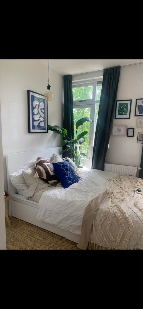 2 paar Grijze ikea Annakajsa gordijnen, Ophalen of Verzenden, Gebruikt, 200 cm of meer