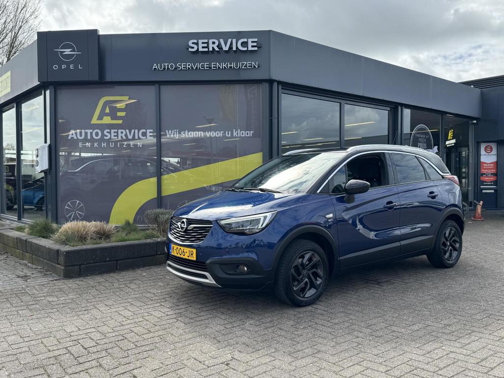 Opel Crossland X 1.2 Turbo Edition 2020 Rijklaar incl beurt, 12 maanden, Gebruikt, 1199 cc, Blauw