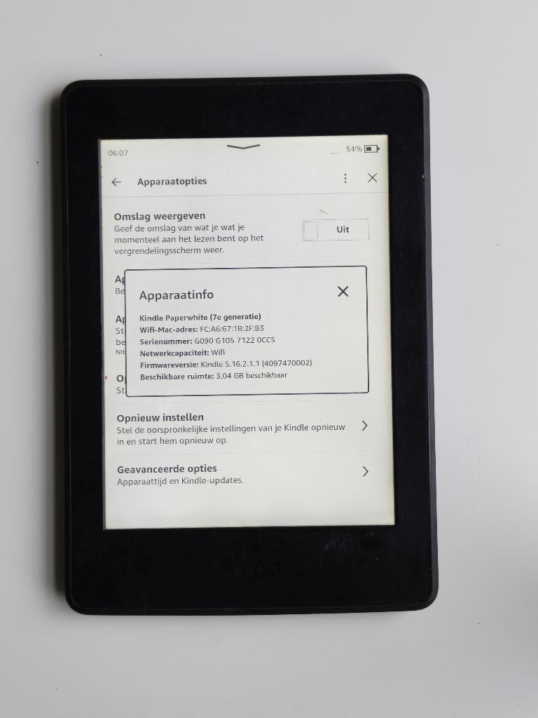 Kindle Paperwhite 7e generatie ereader 4GB (E140), Computers en Software, Kindle-feedback@amazon.com, Amazon.com, Inc., Ophalen of Verzenden