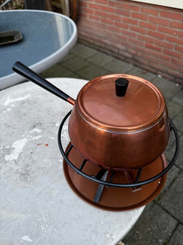 Vintage lente culinox fondueset/fondueservies, Ophalen of Verzenden