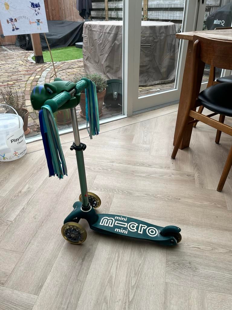 Micro Mini Step (2-6 jaar) - Groen, Ophalen, Zo goed als nieuw, Gewone step