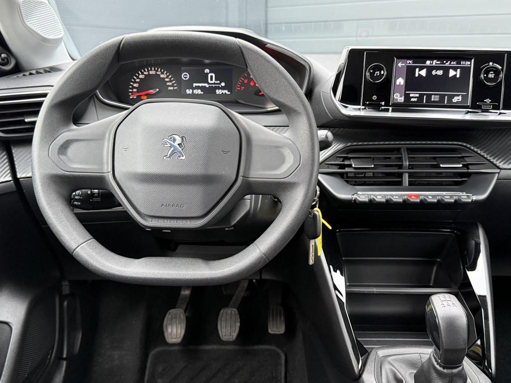 Peugeot 208 1.2 PureTech Like 1e Eigenaar,Airco,Cruise,Weini, Voorwielaandrijving, Stof, Gebruikt, Euro 6