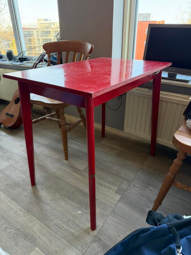 Gratis ophalen, Huis en Inrichting, Tafels | Eettafels, Ophalen of Verzenden, Zo goed als nieuw, Rechthoekig, 50 tot 100 cm