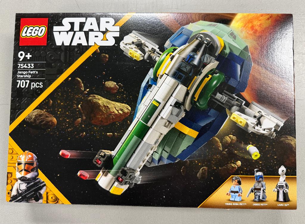 Lego 75433 Jango Fett's Starship nieuw, zonder minifiguren, Ophalen of Verzenden, Nieuw, Lego