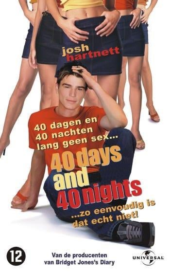 40 Days and 40 Nights (2002 Josh Hartnett) nieuw NL, Vanaf 12 jaar, Ophalen of Verzenden, Zo goed als nieuw, Overige genres