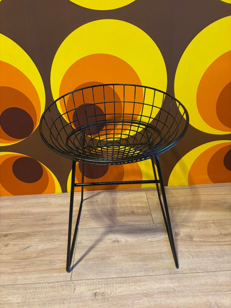 Vintage kruk, pastoe, Braakman, Ophalen, Gebruikt, Staal