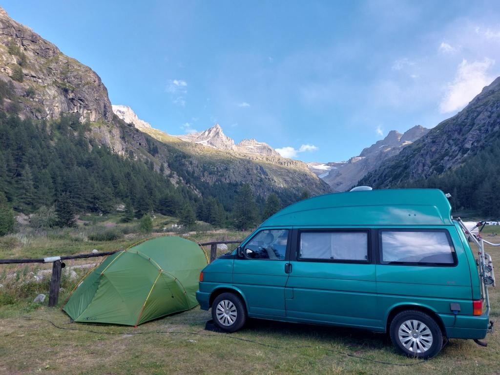 Vakantievrijheid tegemoet met mooie camper VW T4 Westfalia, Caravans en Kamperen, Verwarmde buitenspiegels, Koelkast, Volkswagen