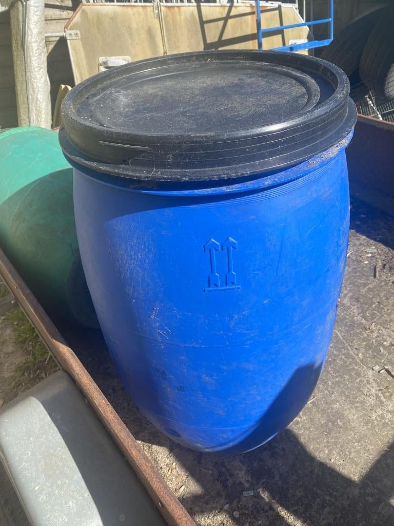 ton, 150 liter of meer, Ophalen, Gebruikt, Kunststof