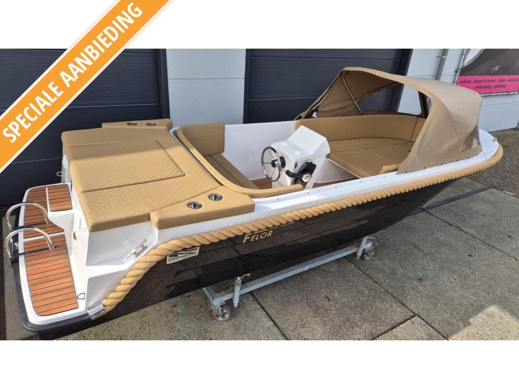 NEW! Felor 550 sloep|20pk en meer! ZAT OPEN, Niet ingevuld, 10 tot 30 pk, Niet ingevuld, Nieuw