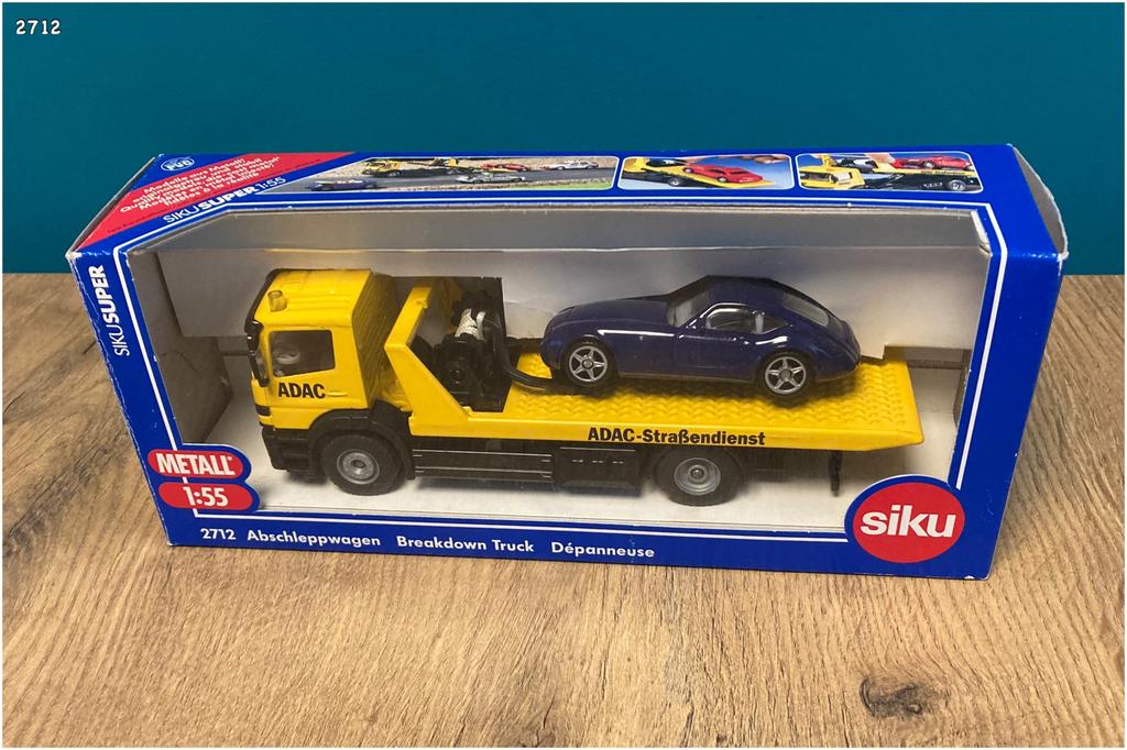 Siku 2712 - Sleepwagen 1:55, Kinderen en Baby's, Speelgoed | Speelgoedvoertuigen, Ophalen, Gebruikt