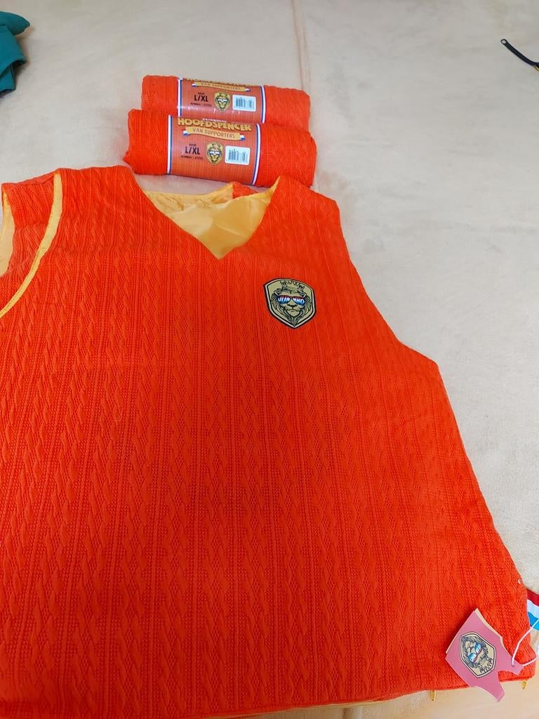 4 Oranje juichshirts Jumbo, Maat XL, Ophalen of Verzenden, Nieuw, Shirt