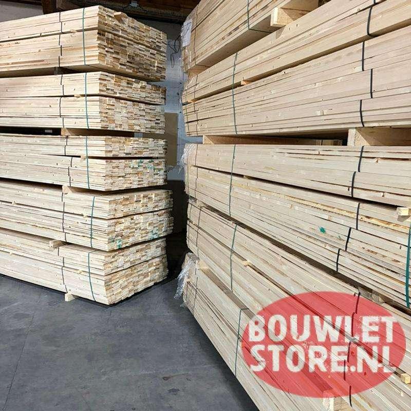 Vuren latten | panlat plafondlat | geschaafd of geegaliseerd, Doe-het-zelf en Verbouw, Hout en Planken, Minder dan 25 mm, Overige typen