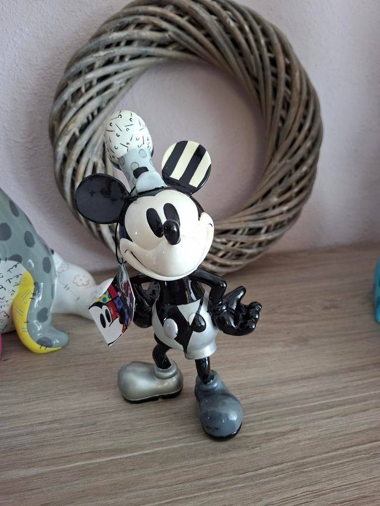 Britto steamboat Willie, Ophalen of Verzenden, Mickey Mouse, Zo goed als nieuw, Beeldje of Figuurtje