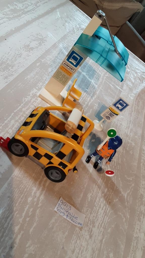 9813 bushalte en follow me karretje, Ophalen of Verzenden, Zo goed als nieuw, Complete set