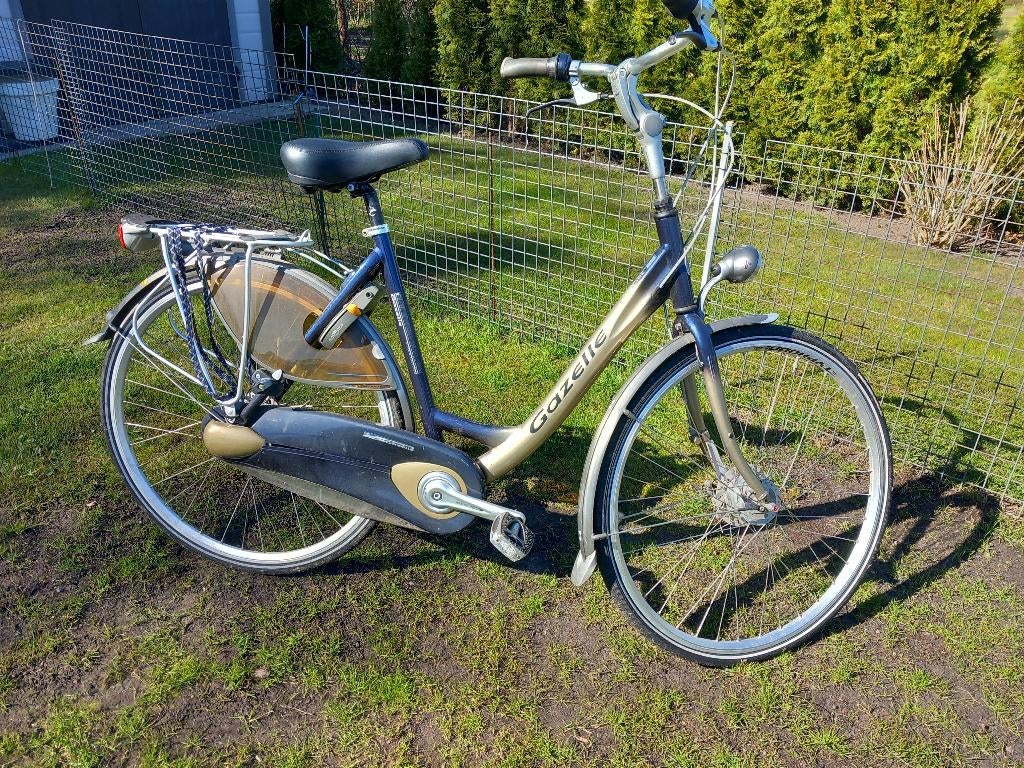 damesfiets Gazelle, Ophalen, Versnellingen, Gazelle, 53 tot 56 cm