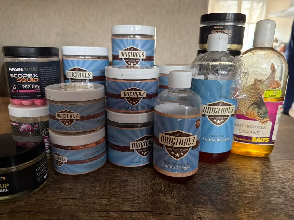 Hardhookbaits, wafters en liquid voor karpervissen, Ophalen of Verzenden, Gebruikt, Overige typen