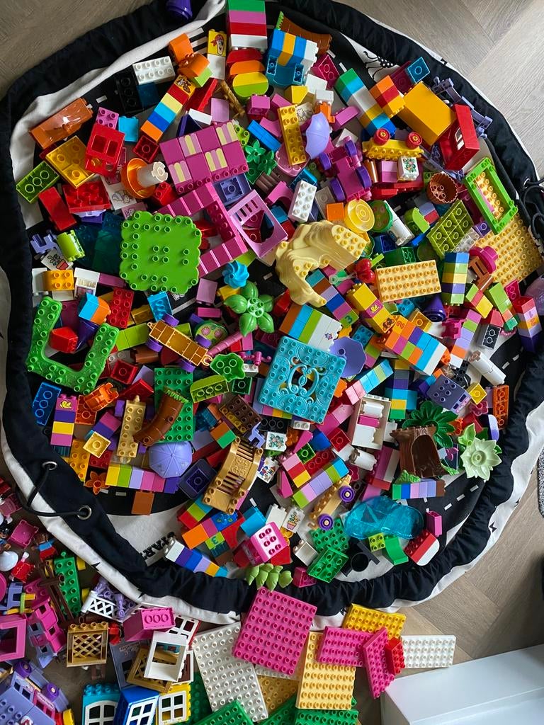 Lego duplo, unico, mega bloks, Ophalen of Verzenden, Zo goed als nieuw, Overige merken
