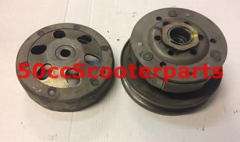 Koppeling met koppelingshuis Peugeot Speedfight 3 Gebruikt 2, Ophalen of Verzenden, -, -, -