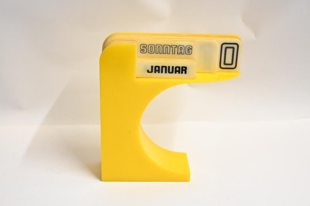 retro eeuwigdurende kalender sixties seventies design, Ophalen of Verzenden, Huis en Inrichting