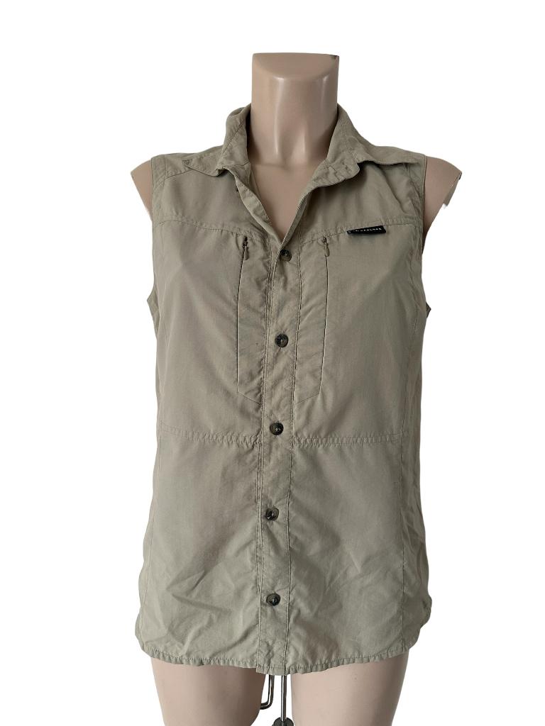 Haglofs top L, Kort, Ophalen of Verzenden, Zo goed als nieuw, Groen