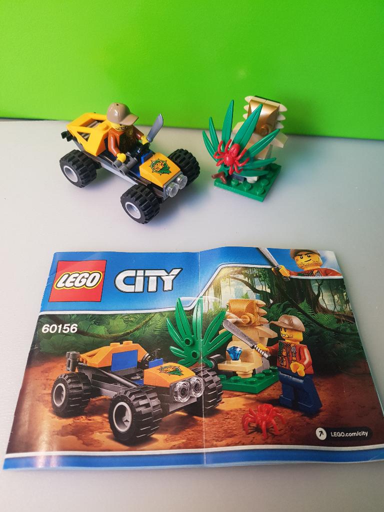 Lego 60156 - Jungle Buggy 1, Compleet, Lego, Ophalen of Verzenden, Complete set