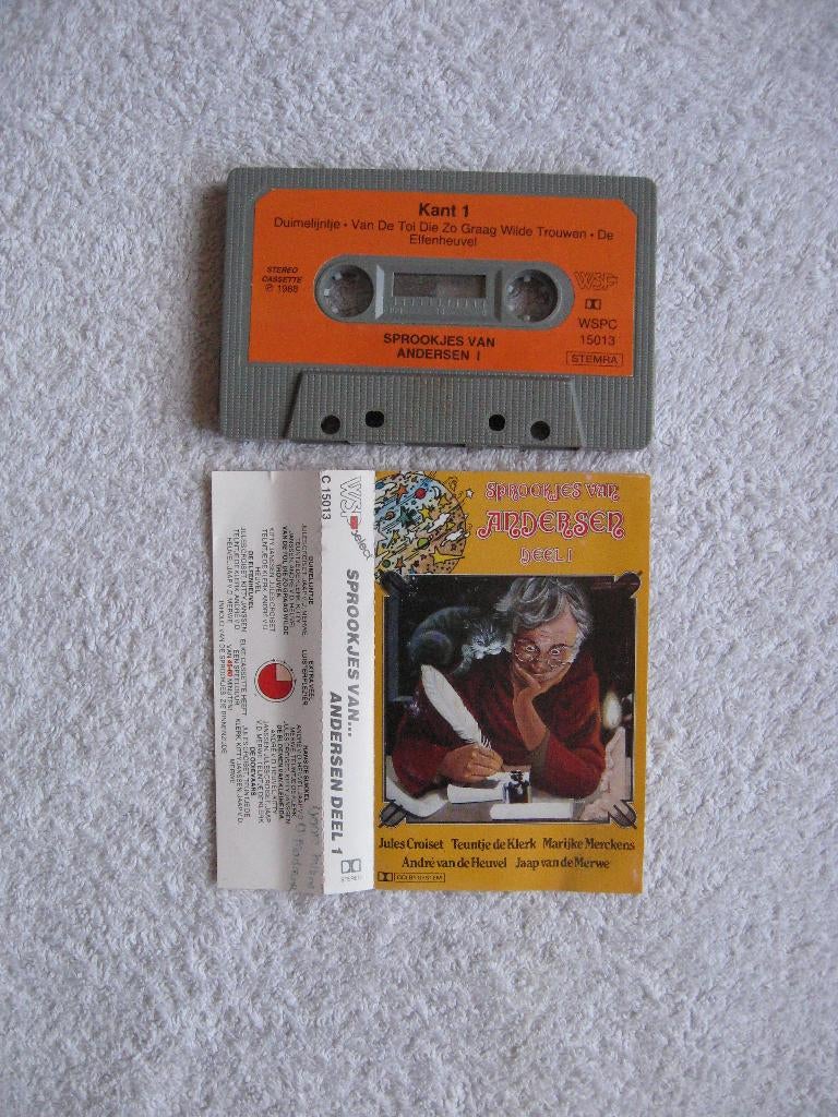 Sprookjes van Andersen deel 1 - MC (zie advertentietekst), Cd's en Dvd's, Gebruikt, Kinderen en Jeugd, 1 bandje, Ophalen of Verzenden