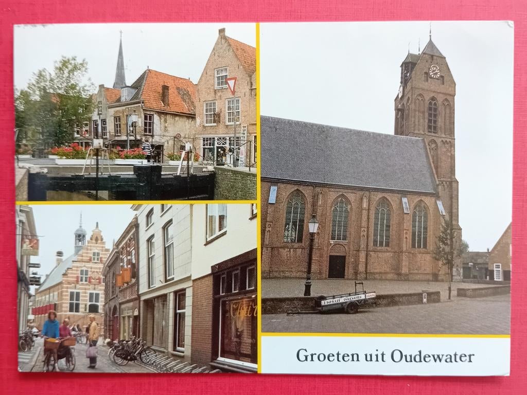 Ansichtkaart Oudewater, Ophalen of Verzenden