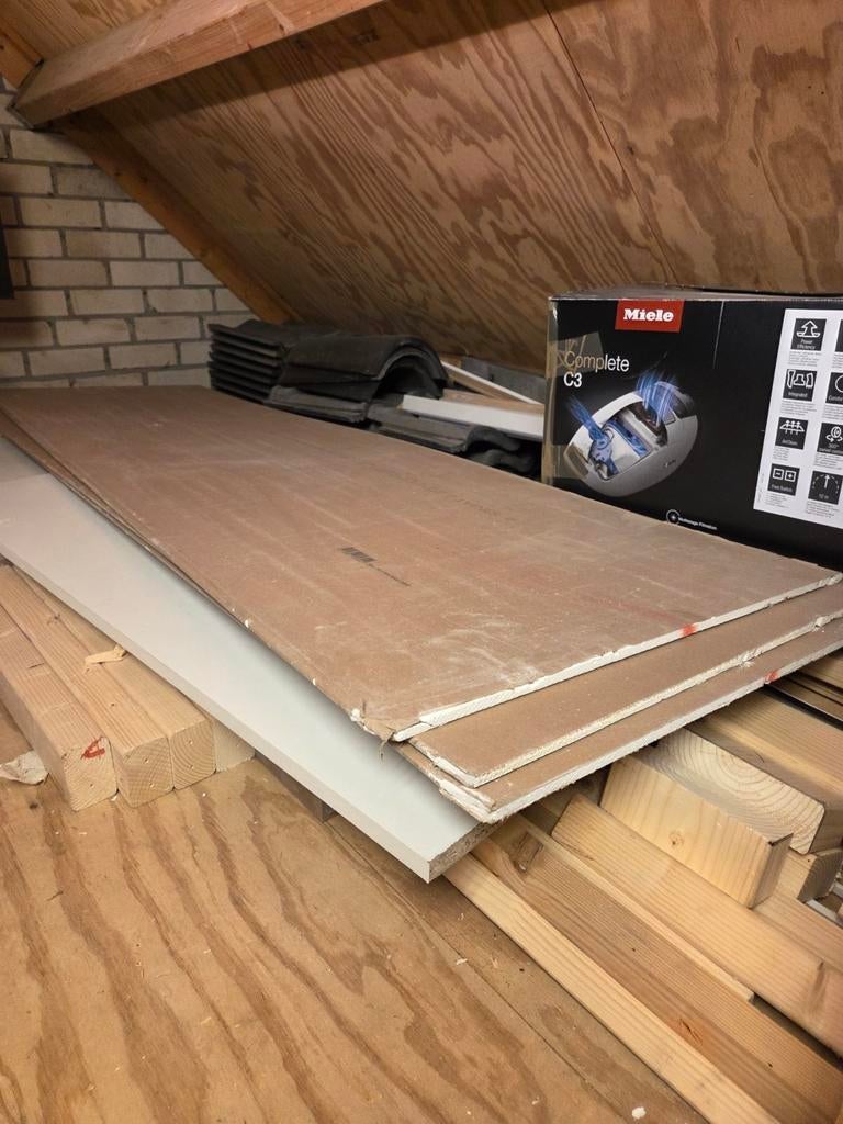 3 stucplaten over van verbouwing - gratis af te halen, Ophalen, Gebruikt, Overige materialen