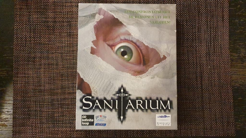 BIG BOX - Sanitarium 1997 CD-Rom PC Game, Avontuur en Actie, 1 speler, Ophalen of Verzenden, Zo goed als nieuw