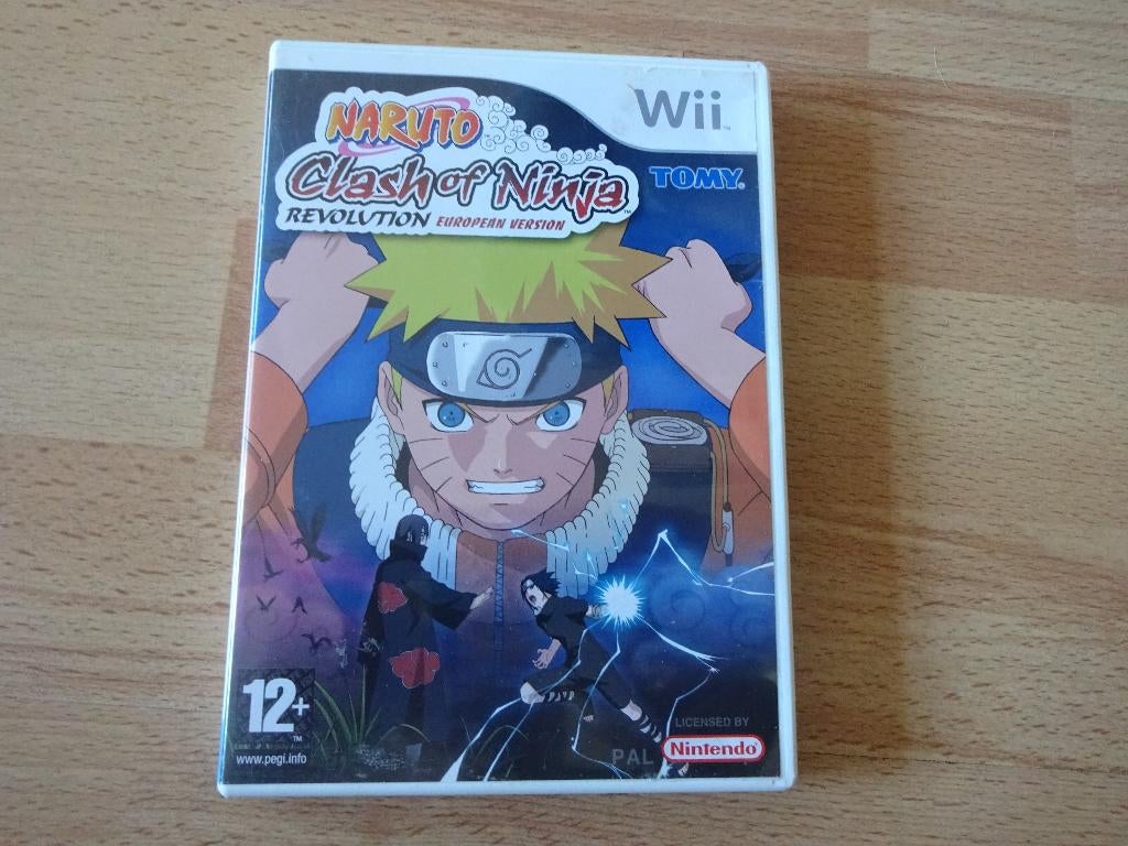 Wii Naruto Clash Of Ninja Revolution , Nintendo Wii Game VIP, Gebruikt, Vechten, 2 spelers, Ophalen of Verzenden