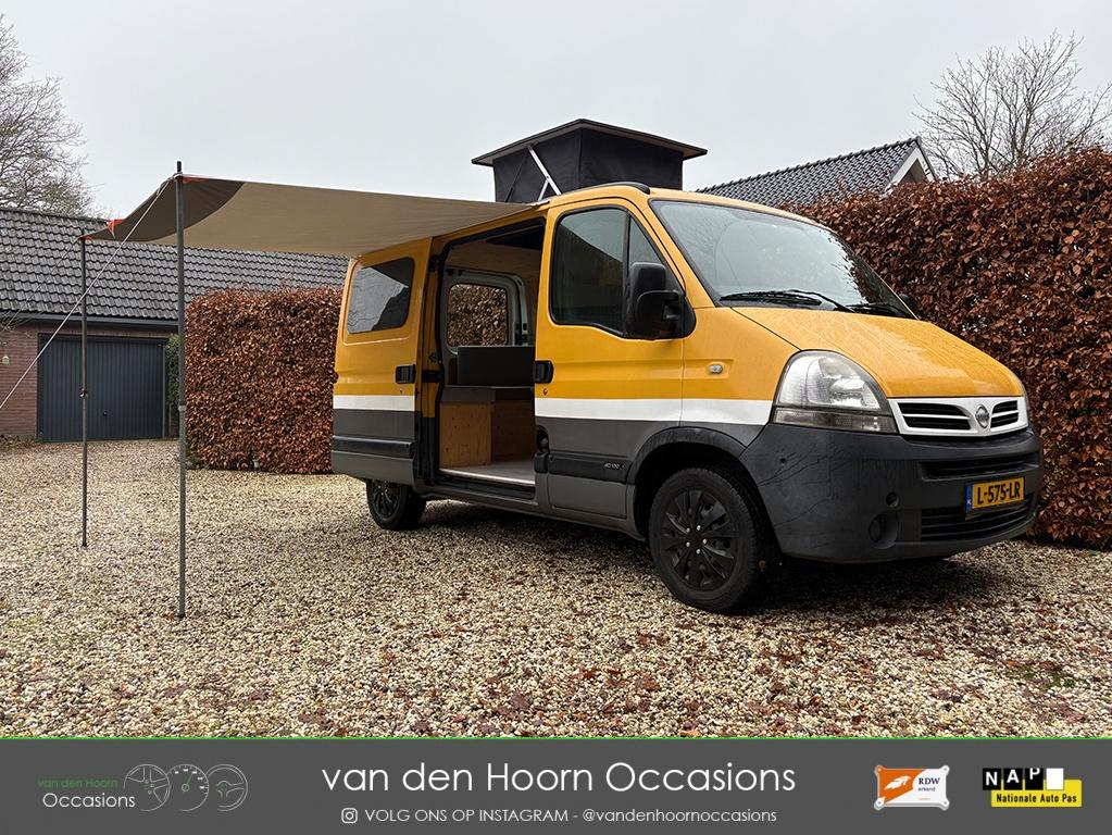 Opel Movano Buscamper AIRCO | CRUISE | NW DIST.RIEM | NAP |, Overige merken, Airbags, Ringverwarming, Luifel