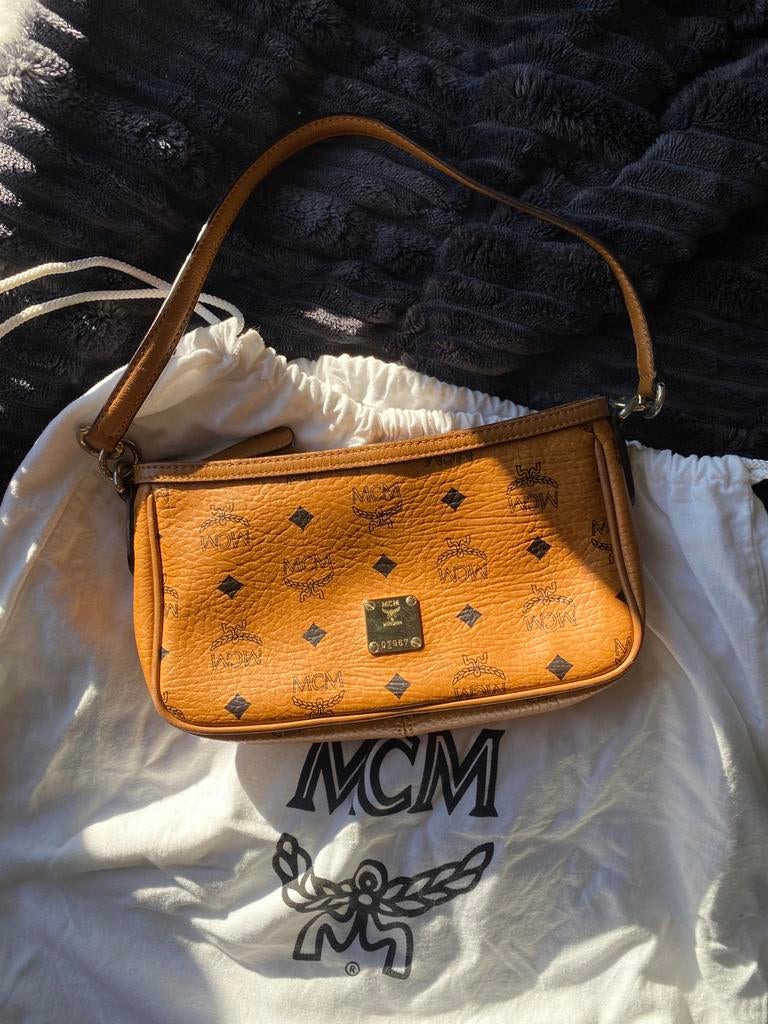 Originele MCM tas, Ophalen of Verzenden, Zo goed als nieuw, Bruin, Schoudertasje