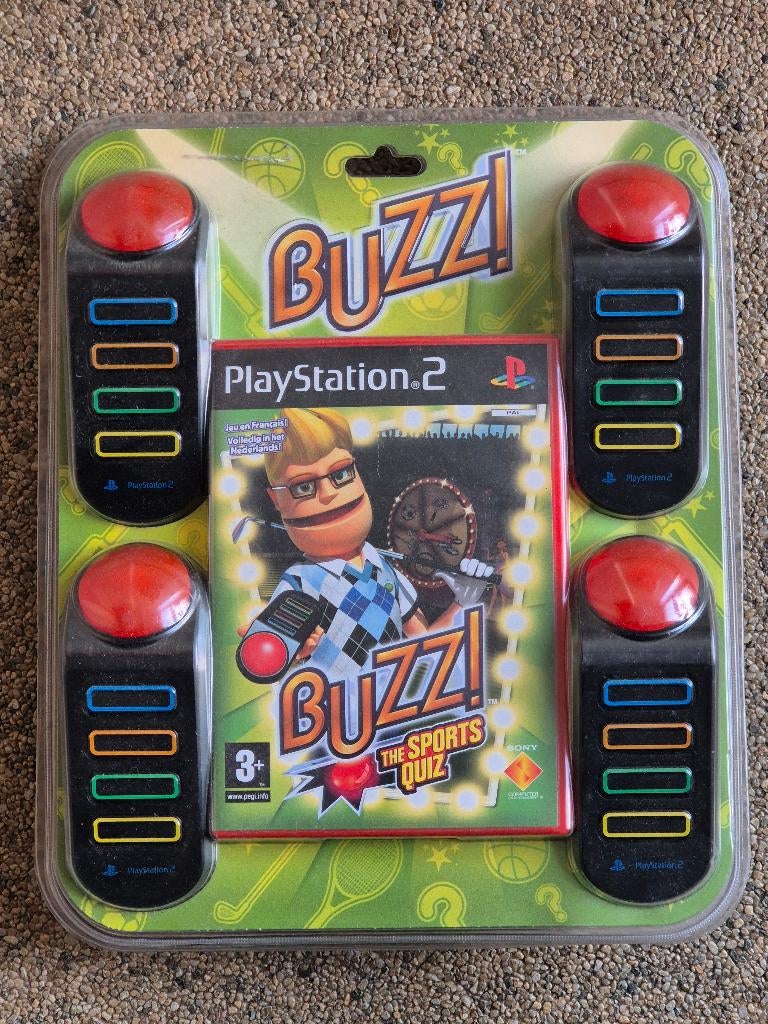 BUZZ sports quiz NEW blister NEW, 1 speler, Racen en Vliegen, Nieuw, Ophalen of Verzenden