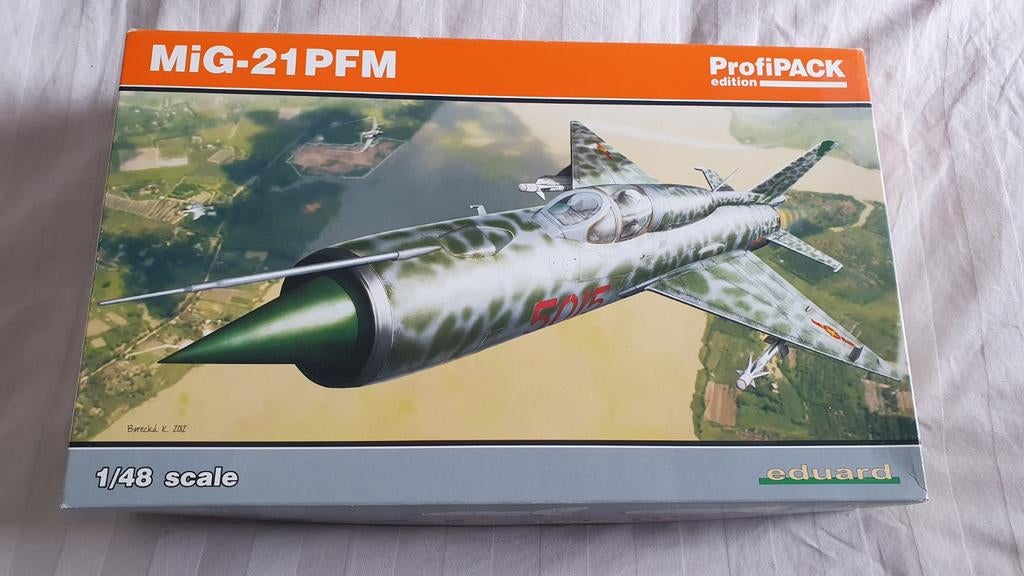 Eduard 1/48 MiG-21 PFM profipack, Overige merken, Nieuw, Ophalen of Verzenden, Groter dan 1:72