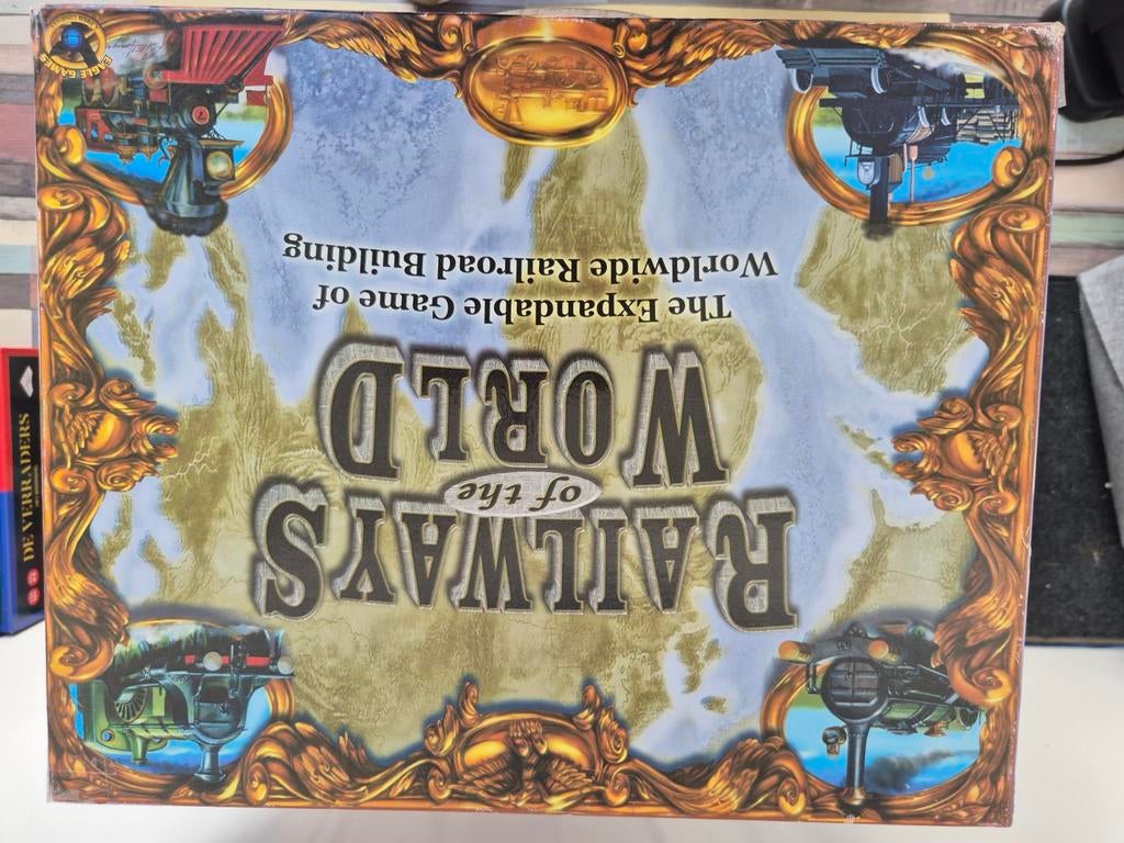 Railways of the World (oude editie), Vijf spelers of meer, Ophalen, Zo goed als nieuw, Eagle Games