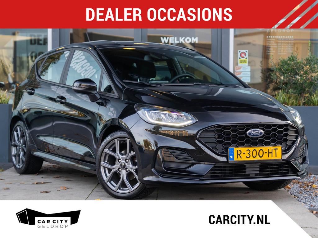 Ford Fiesta 1.0 EcoBoost Hybrid ST-Line / LED Koplampen / AC, Voorwielaandrijving, Gebruikt, Met garantie (alle), Origineel Nederlands