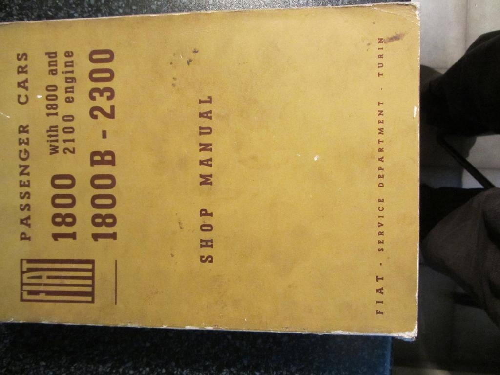 FIAT Shop Manuals, Ophalen of Verzenden