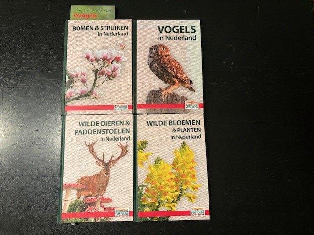 4 x postcode loterij natuurgidsen, Boeken, Natuur, Ophalen of Verzenden, Zo goed als nieuw