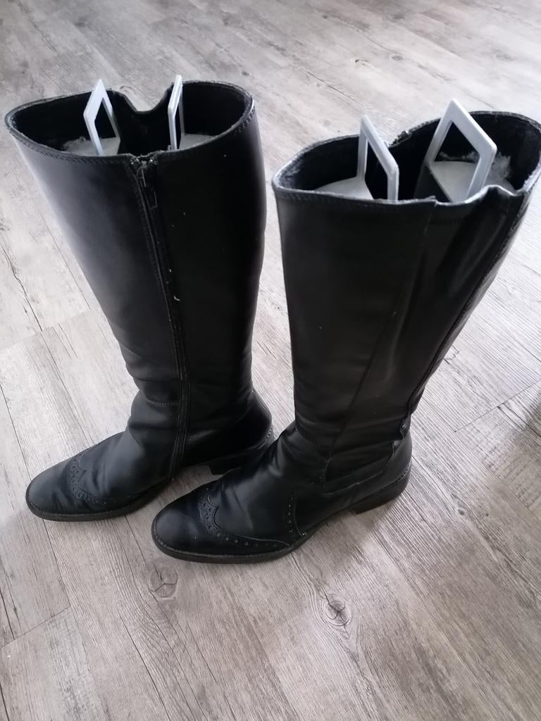 Laarzen merk Cyprus, Ophalen of Verzenden, Zo goed als nieuw, Zwart, Hoge laarzen