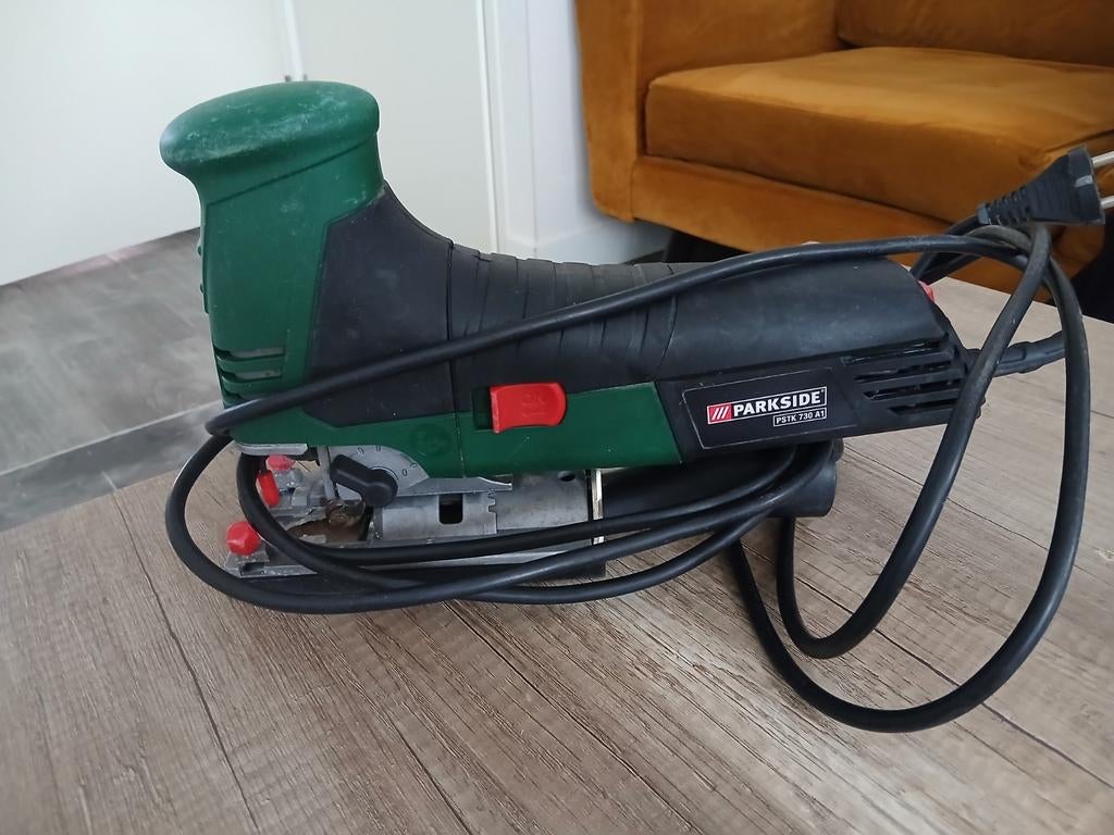 Parkside PSTK 730 A1 decoupeerzaag, Ophalen of Verzenden, Minder dan 600 watt, Decoupeerzaag, 30 tot 70 mm