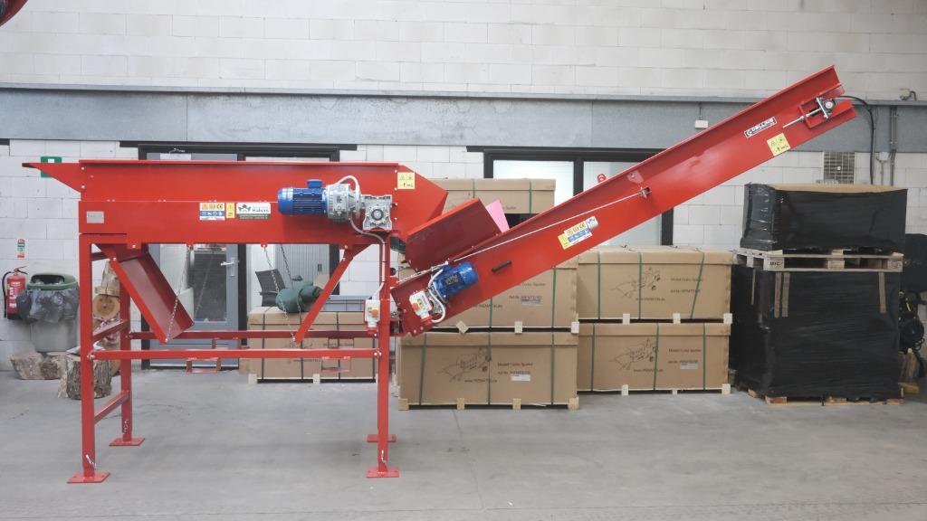 Schijvenzeef, Brandhoutzeef, Trommelzeef, Liggend, Nieuw, Elektrisch, Ophalen