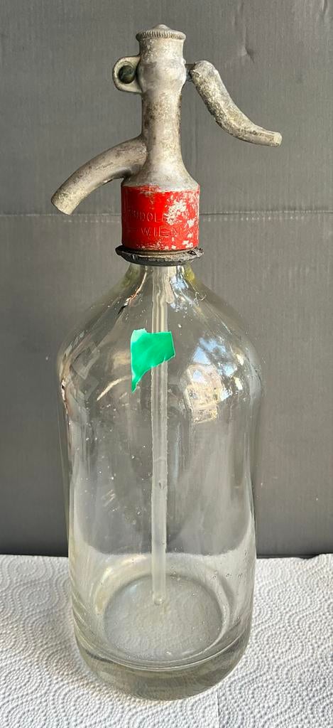 Brocante Soda spuitfles- Sifonfles, Antiek en Kunst, Ophalen of Verzenden